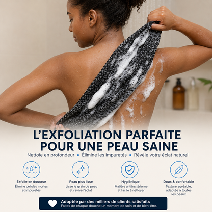 Serviette exfoliante Sorea