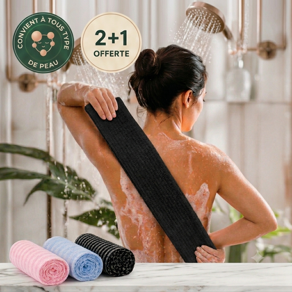 Serviette exfoliante Sorea