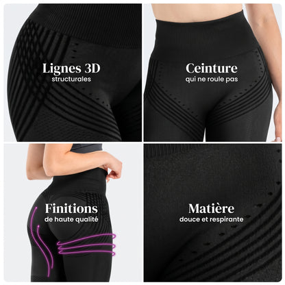Galbea – Legging Sculptant 3D Effet Push-Up
